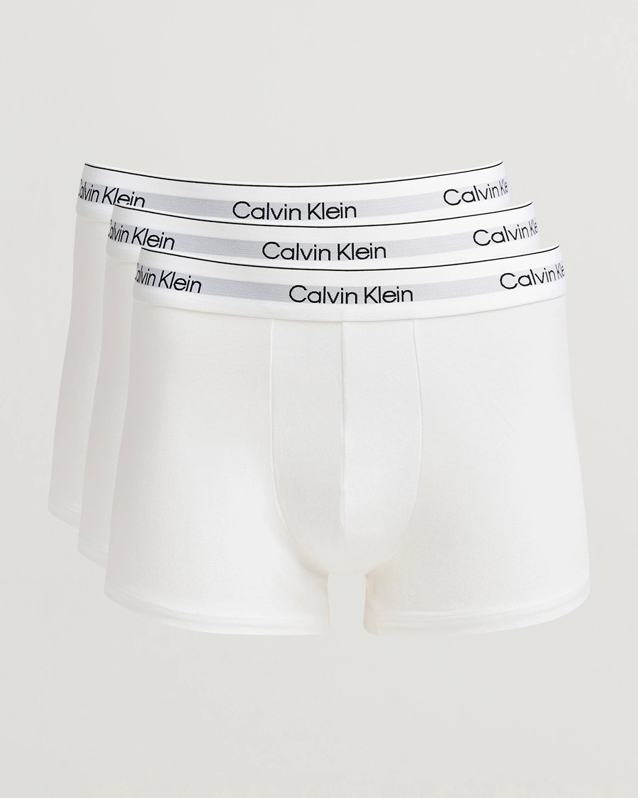 Herr | Calvin Klein | Calvin Klein | 3-Pack Icon Cotton Stretch Trunk White