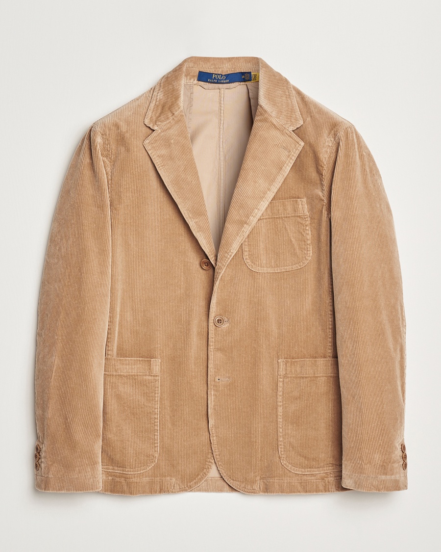 Herr | Manchesterkavajer | Polo Ralph Lauren | Corduroy Stretch Blazer Hazelnut