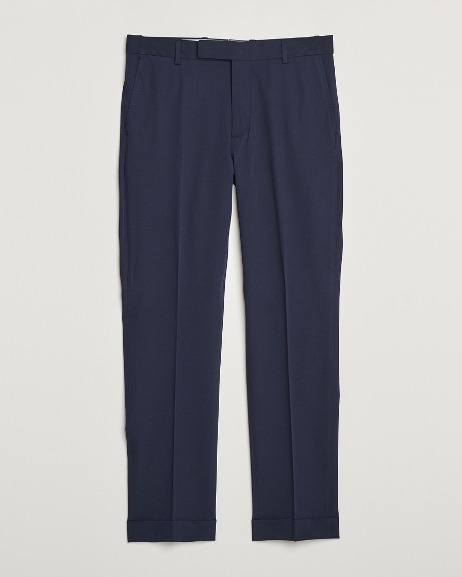Polo Ralph Lauren Chester Twill Trousers Navy – Blå