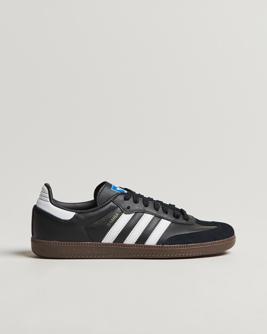 adidas Originals Samba OG Sneaker Black/White – Svart