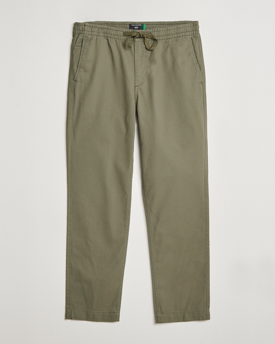 Herr | Drawstringbyxor | Dockers | California Straight Cotton Pants Camo