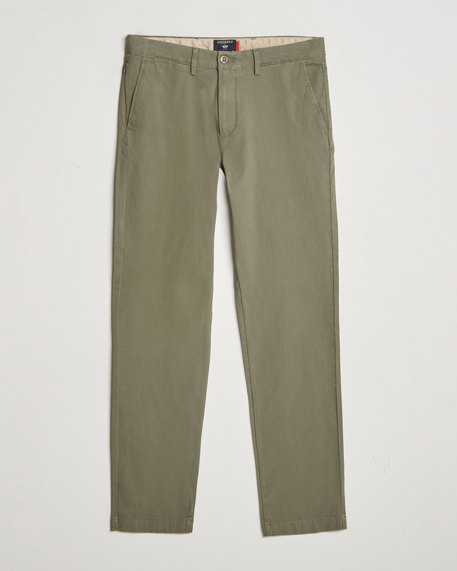 Dockers Cotton Chino Tapered Camo – Grön