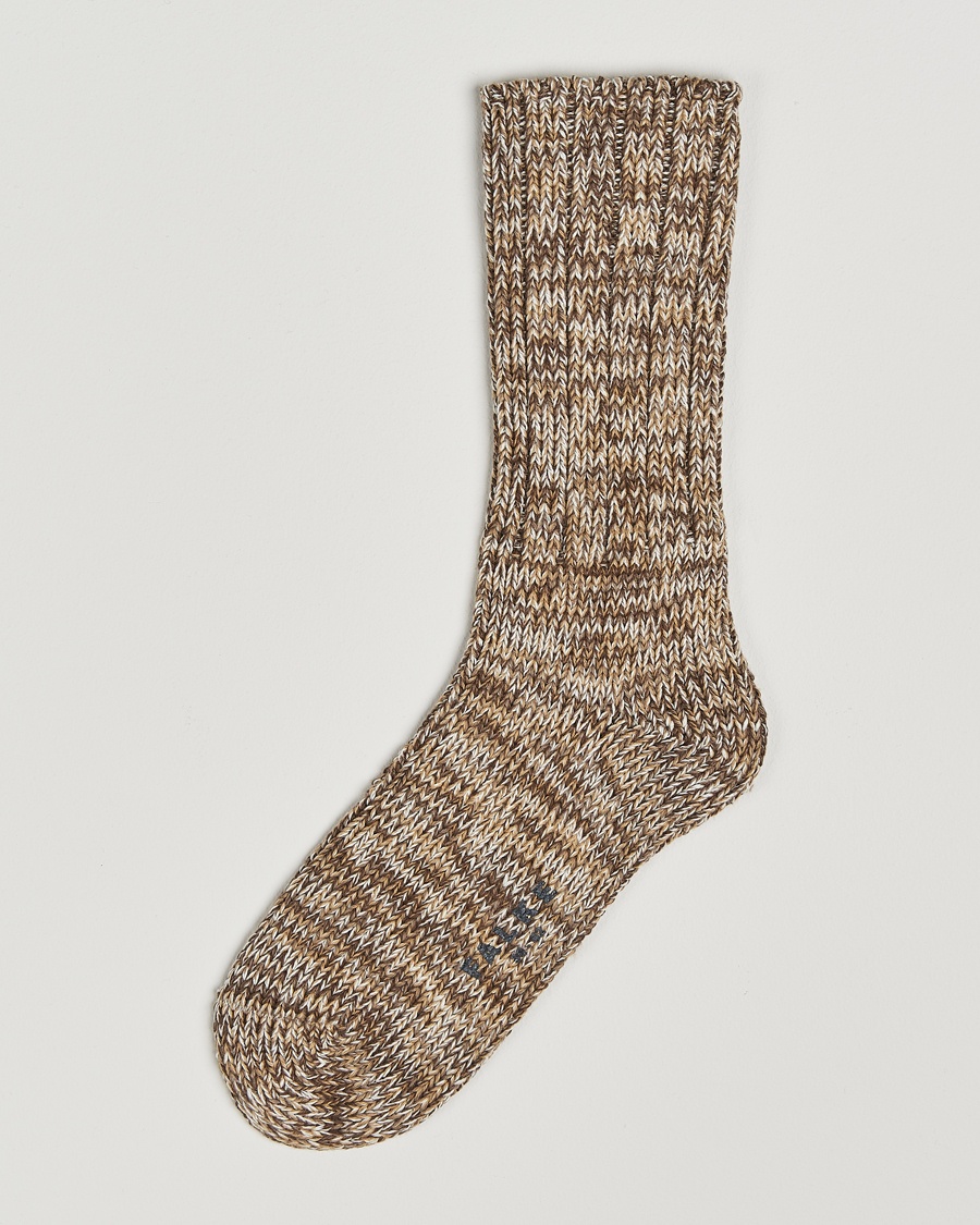 Herr | Vanliga strumpor | Falke | Brooklyn Cotton Sock Wool White