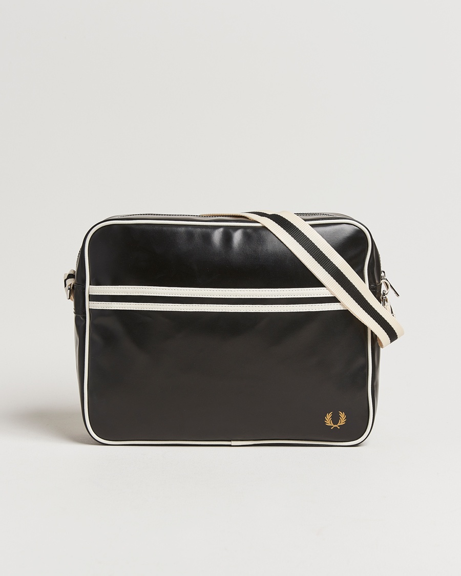 Herr | Fred Perry | Fred Perry | Classic Shoulder Bag Black/Ecru