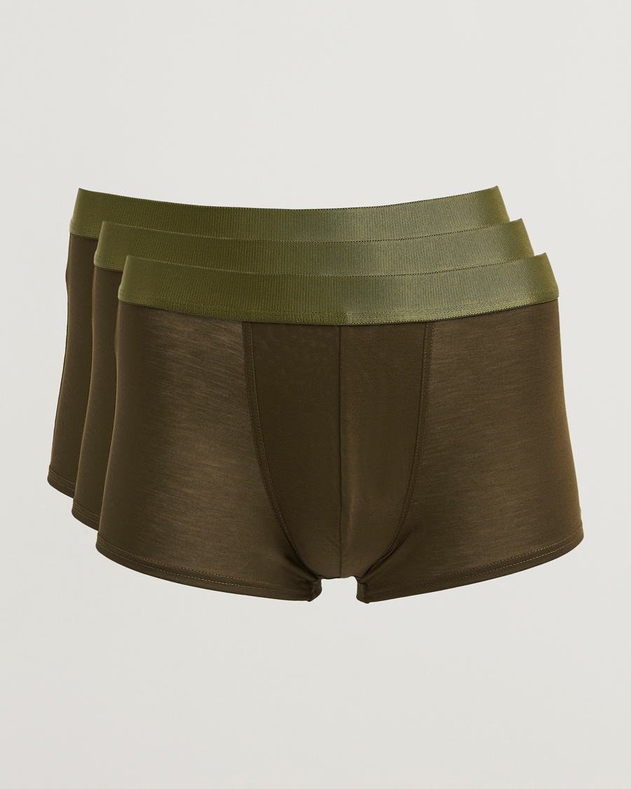 Herr | CDLP | CDLP | 3-Pack Boxer Trunk Olive Green