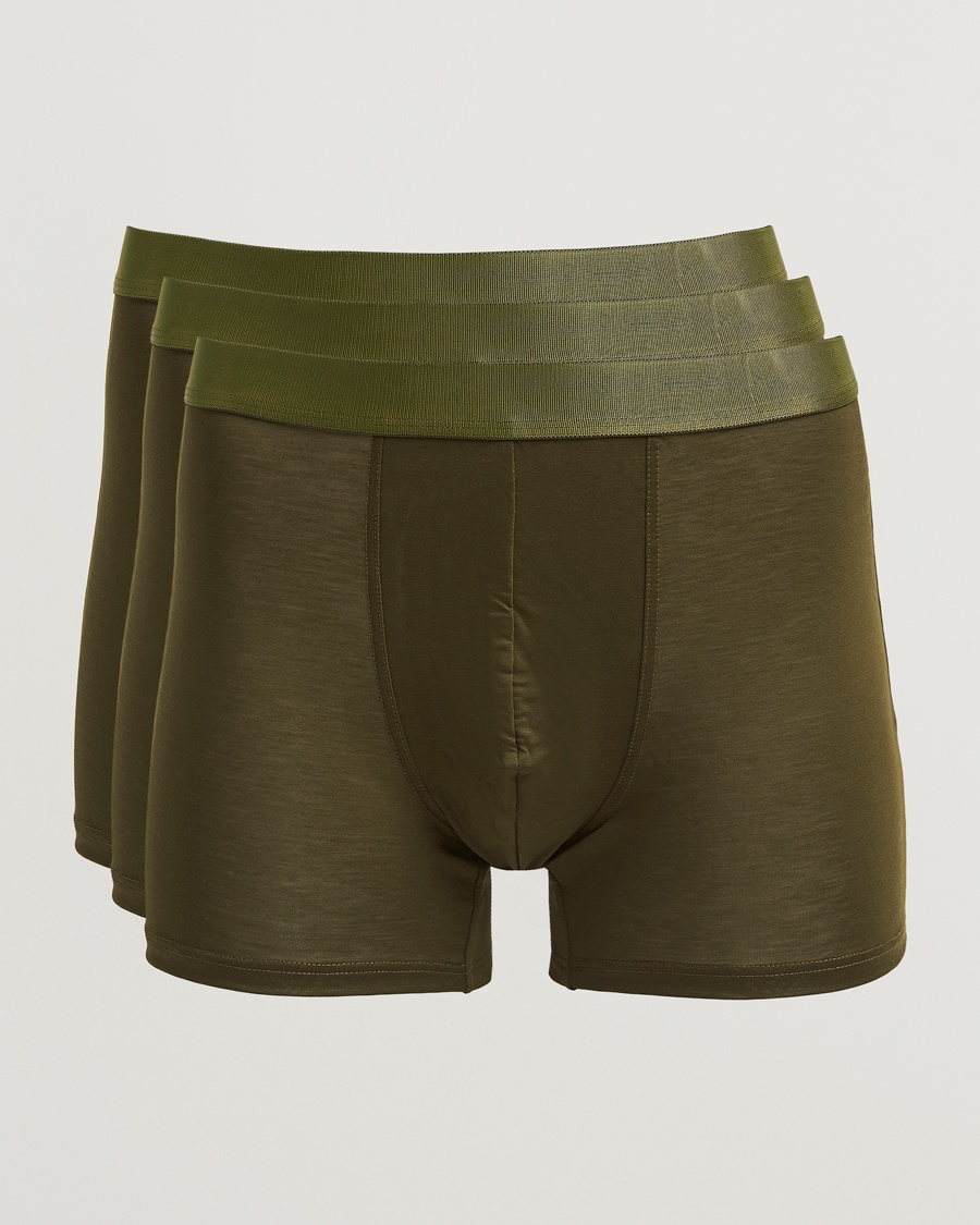 CDLP 3-Pack Boxer Briefs Olive Green – Grön
