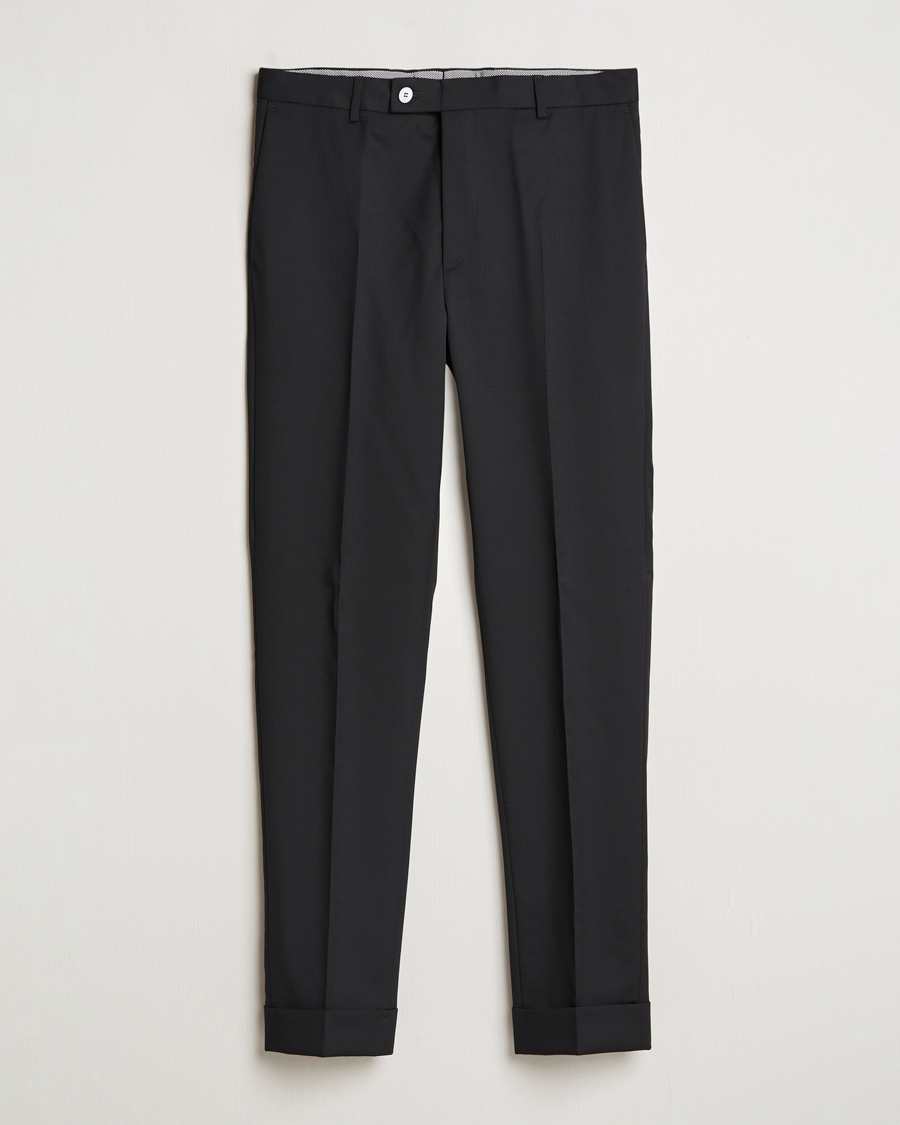 Herr | Byxor | Morris Heritage | Morris Jack Prestige Trousers Black