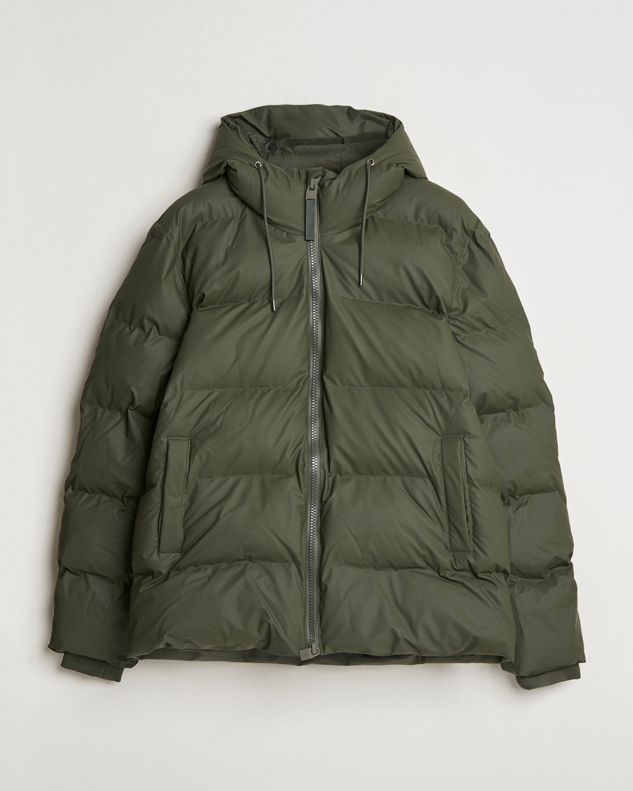 RAINS Alta Puffer Jacket Green – Grön