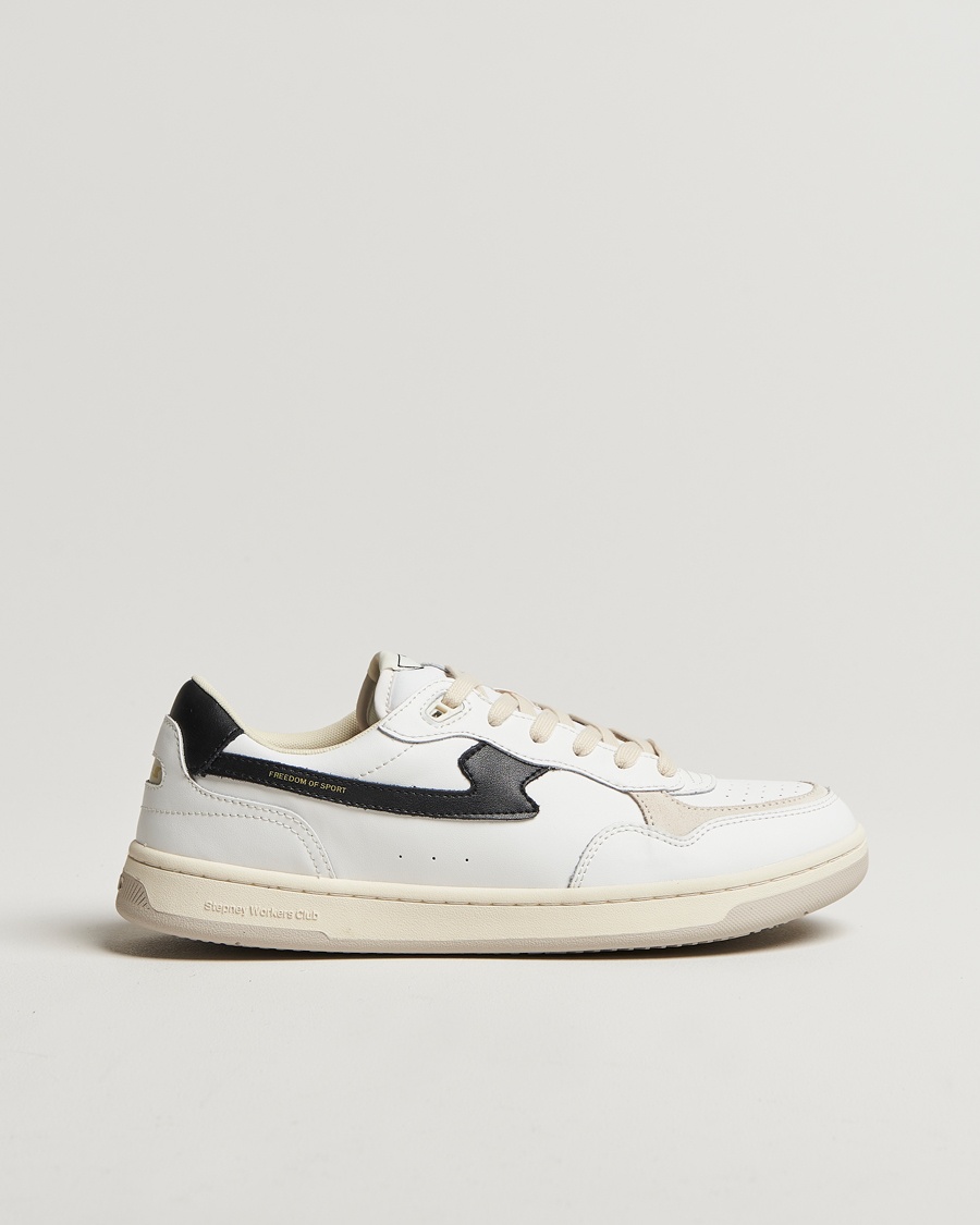 Herr | | Stepney Workers Club | Pro Cup 01 S-Strike Leather Sneaker White/Black