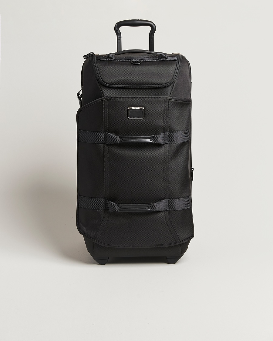 TUMI Alpha Bravo Expandable Wheeled Duffle Black – Svart