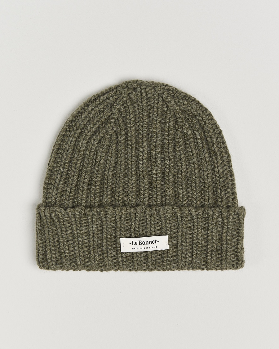 Le Bonnet Le Grand Logo Croco – Grön