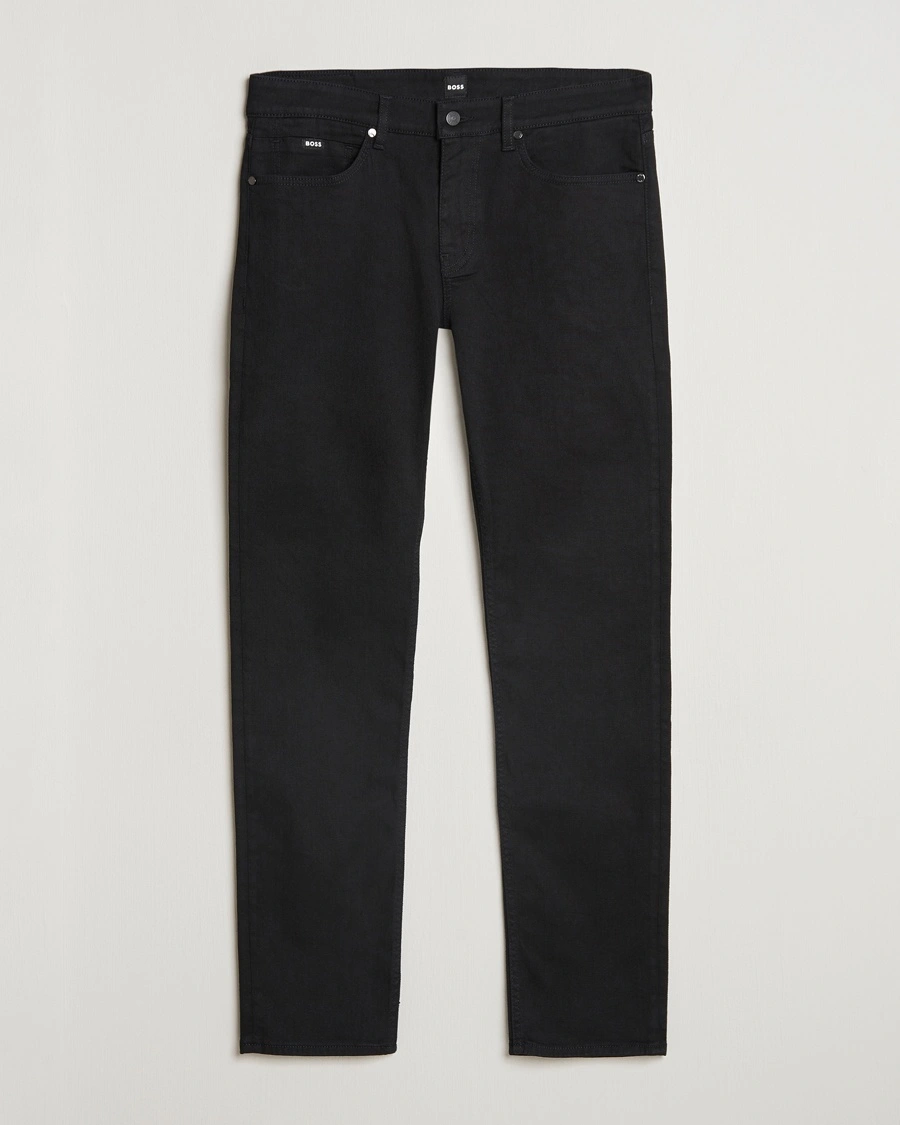 BOSS BLACK Delaware Jeans Black – Svart