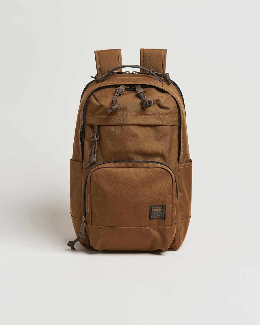 Filson Dryden Cordura Nylon Backpack Whiskey – Brun