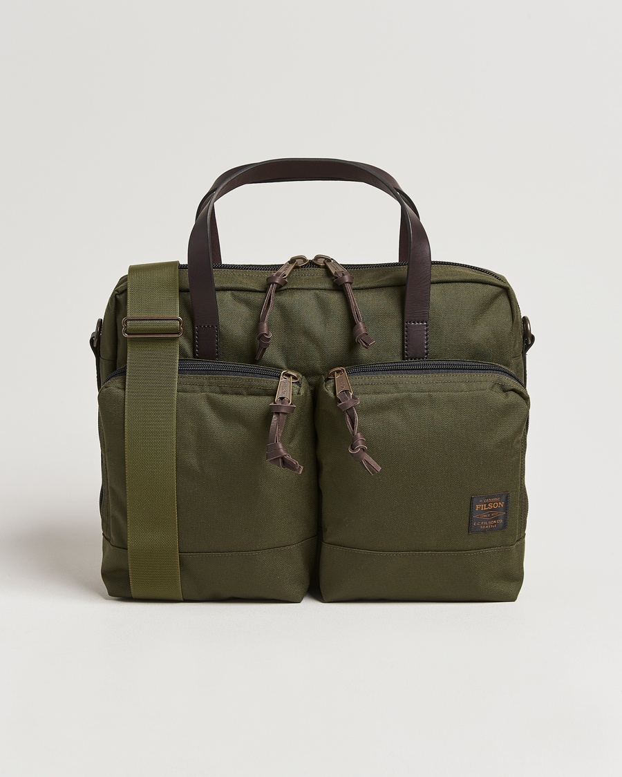 FilsonDryden Cordura Nylon BriefcaseOtter Green – Grön