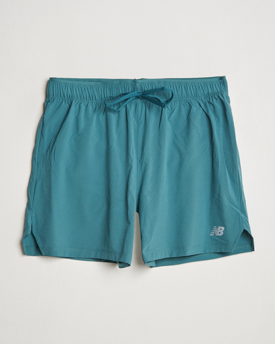 Herr | Shorts | New Balance Running | Athletics 5 Run Shorts New Spruce