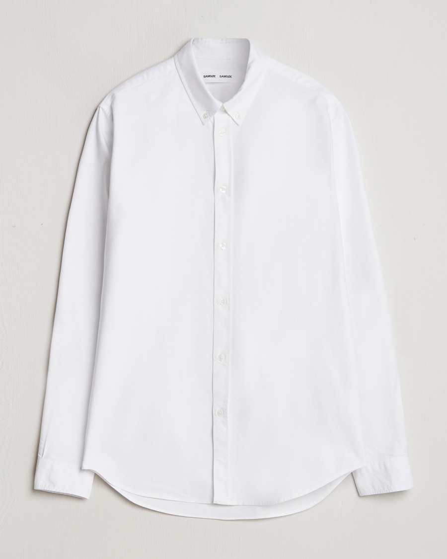 Herr | | Samsøe Samsøe | Saliam Oxford Shirt White