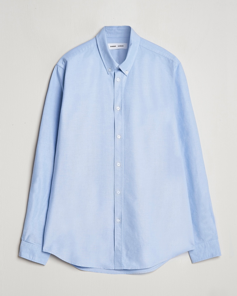 Samsøe Samsøe Saliam Oxford Shirt Oxford Blue – Blå