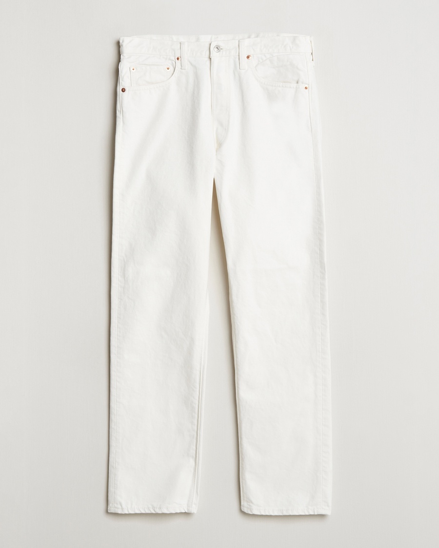 Herr | Vita jeans | orSlow | Straight Fit 105 Selvedge Jeans White