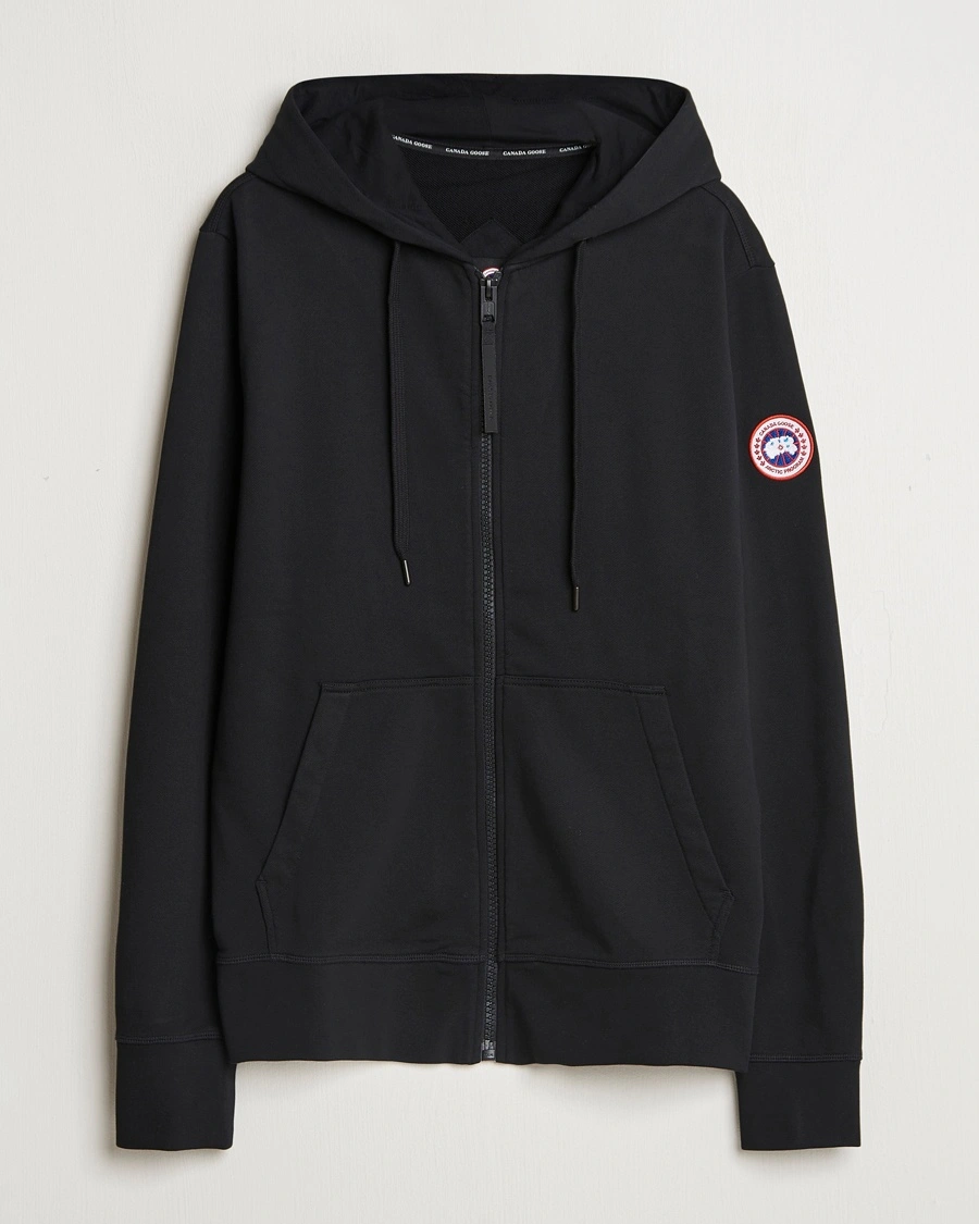 Herr | Full-zip | Canada Goose | Huron Full Zip Hoodie Black