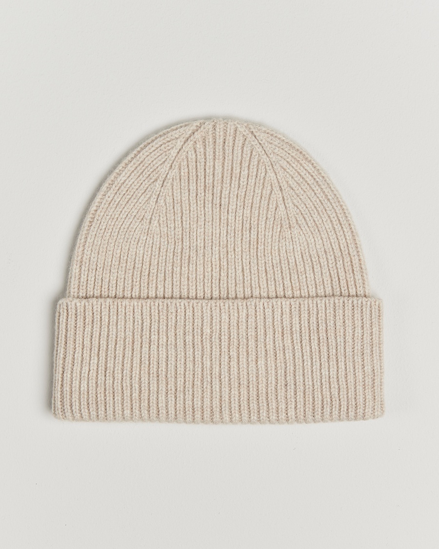 Colorful Standard Merino Wool Beanie Ivory White