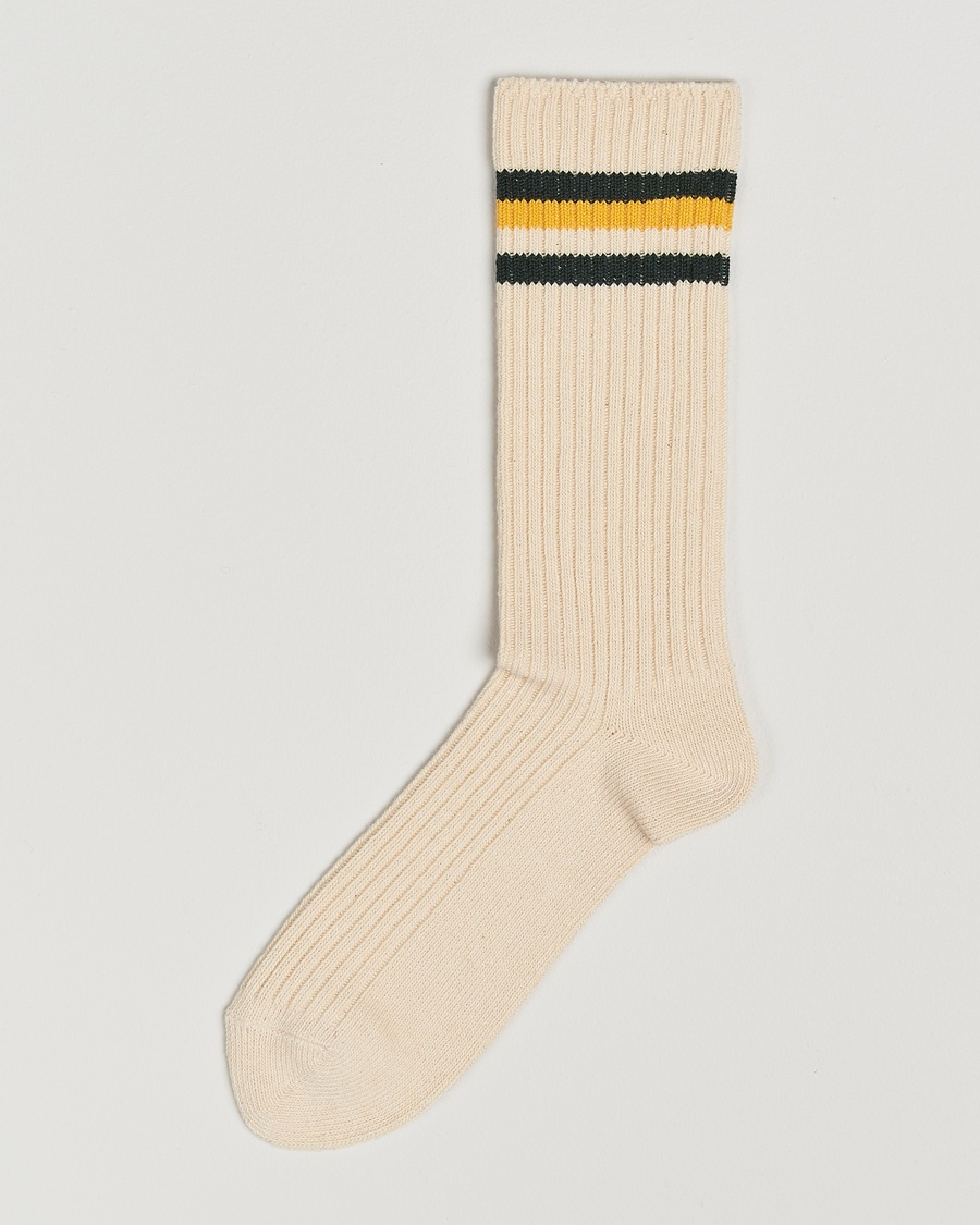 Herr | Vanliga strumpor | Kamakura Shirts | Vintage Ivy Socks Yellow