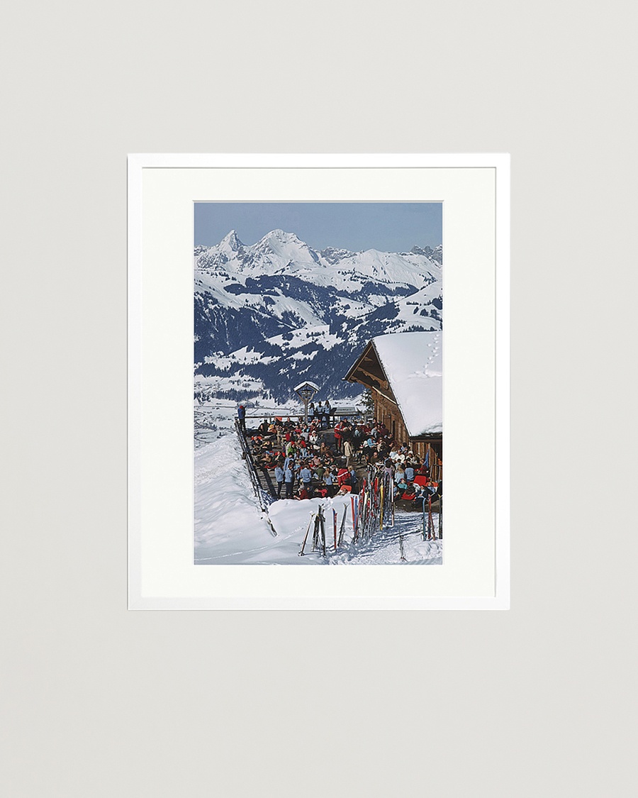 Sonic Editions Framed Slim Aarons Eagle Club – Flerfärgad