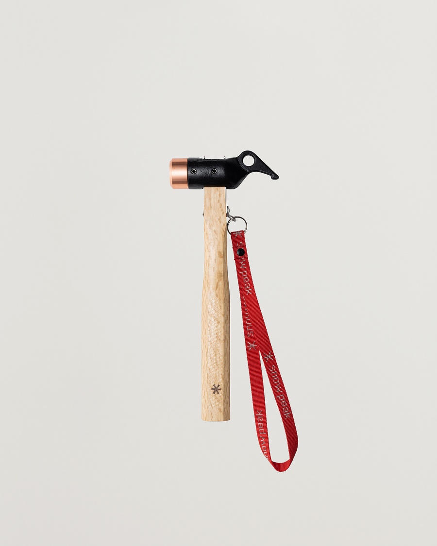 Snow Peak Copper Head Peg Hammer Steel – Grå