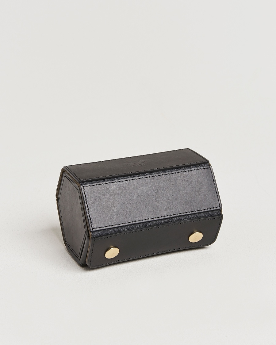 Bennett Winch Double Watch Roll Black – Svart