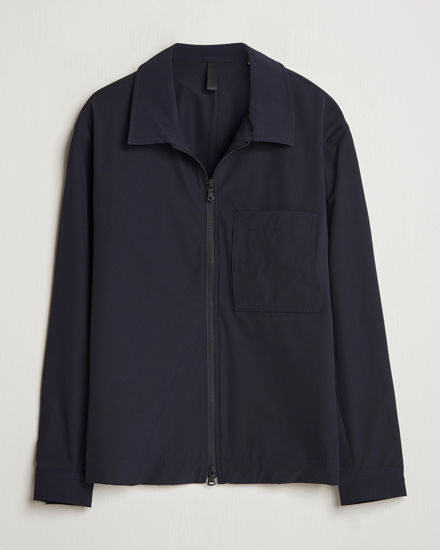 Herr | Rea kläder | J.Lindeberg | Jake Zipped Overshirt Navy