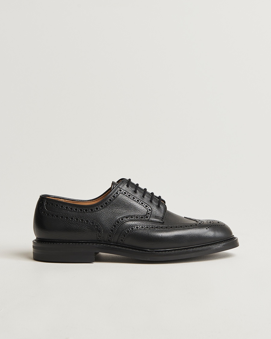Herr | Crockett & Jones | Crockett & Jones x Tärnsjö Garveri | Crockett & Jones Pembroke Milled Grain Dainite Black