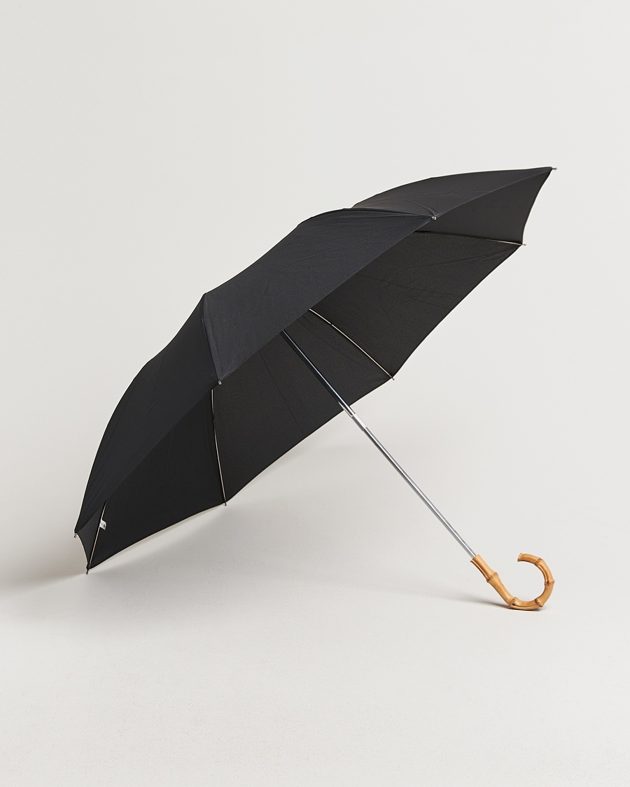 Fox Umbrellas Telescopic Umbrella Black – Svart