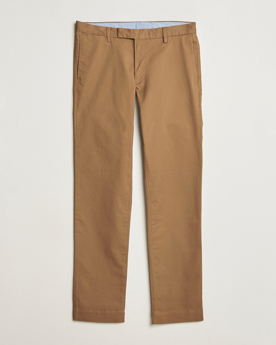 Herr | | Polo Ralph Lauren | Slim Fit Stretch Chinos Honey Brown