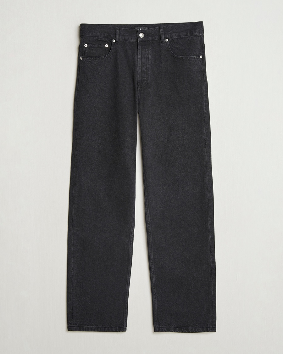A.P.C. Fairfax Jeans Washed Black – Svart