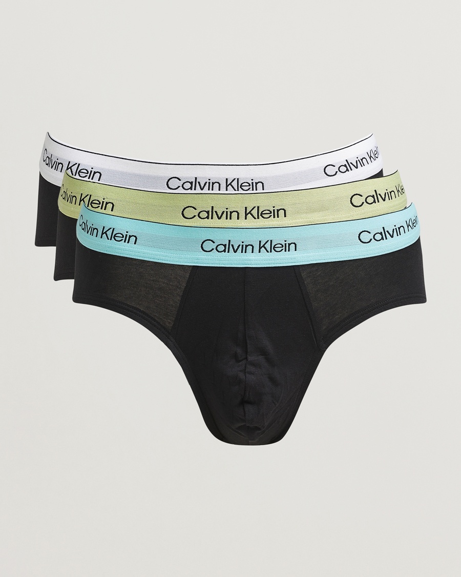 Herr | Calvin Klein | Calvin Klein | 3-Pack Icon Cotton Stretch Hip Brief Black