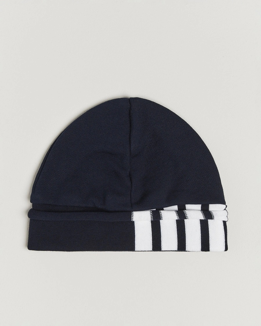 Herr | Tillfälligt säsongserbjudande | Thom Browne | 4-Bar Beanie Navy
