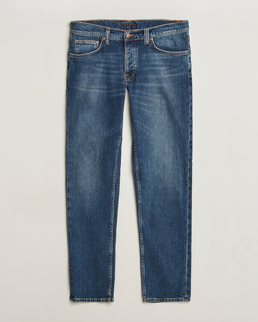 Herr | Wardrobe Basics | Nudie Jeans | Solid Ollie Jeans Wild Blue