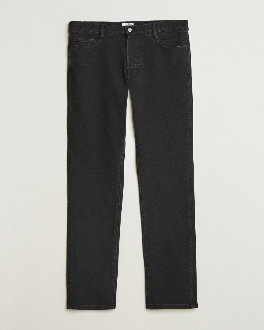 Herr | Slim fit | Filippa K | Slim Straight Jeans Washed Black
