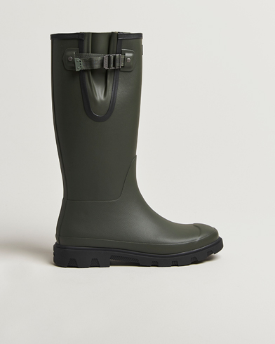 Hunter Boots Downpour Adjustable Boot Dark Olive – Grön
