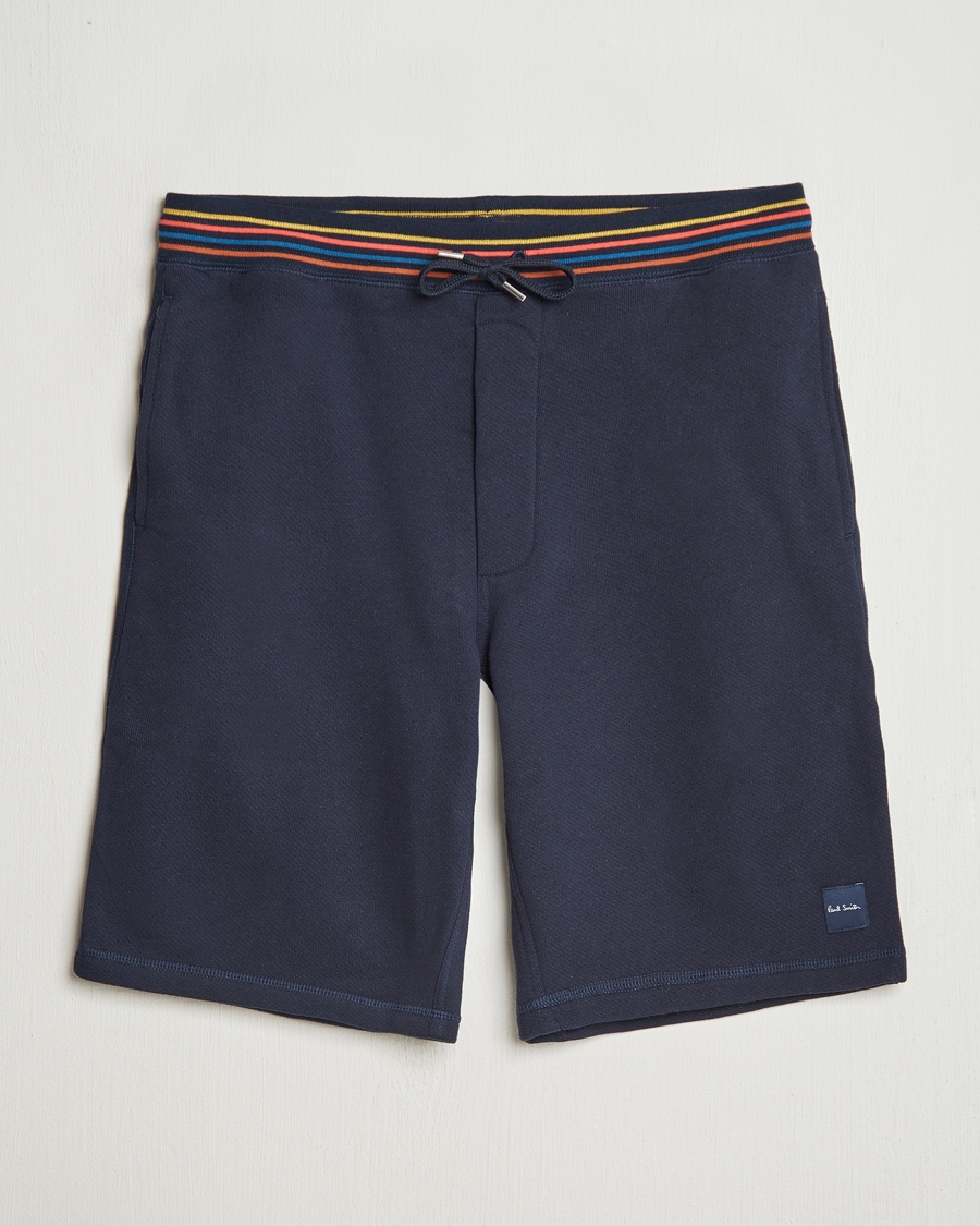 Herr | Best of British | Paul Smith | Artist Rib Sweatshorts Navy