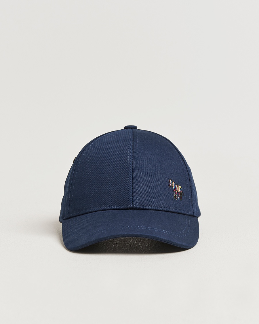 PS Paul Smith Baseball Zebra Cap Navy – Blå
