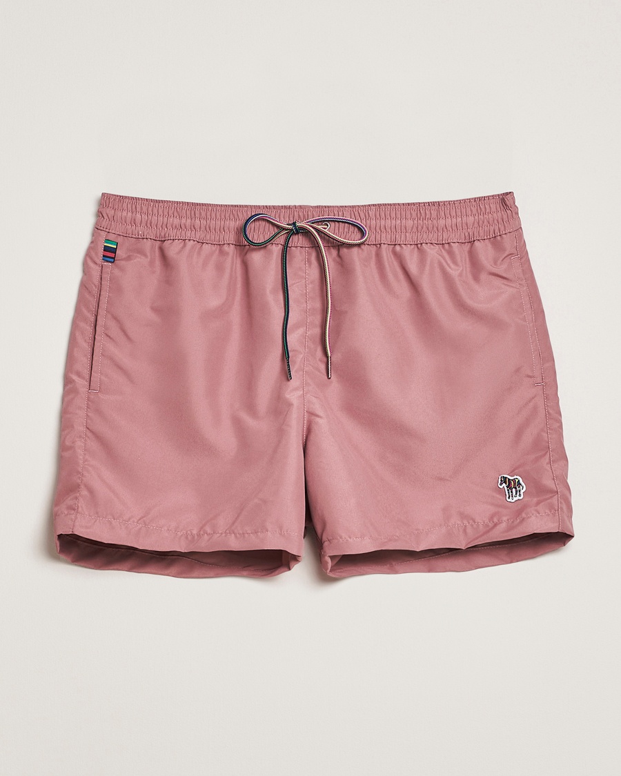 Herr | Paul Smith | Paul Smith | Zebra Swimshorts Dusty Red