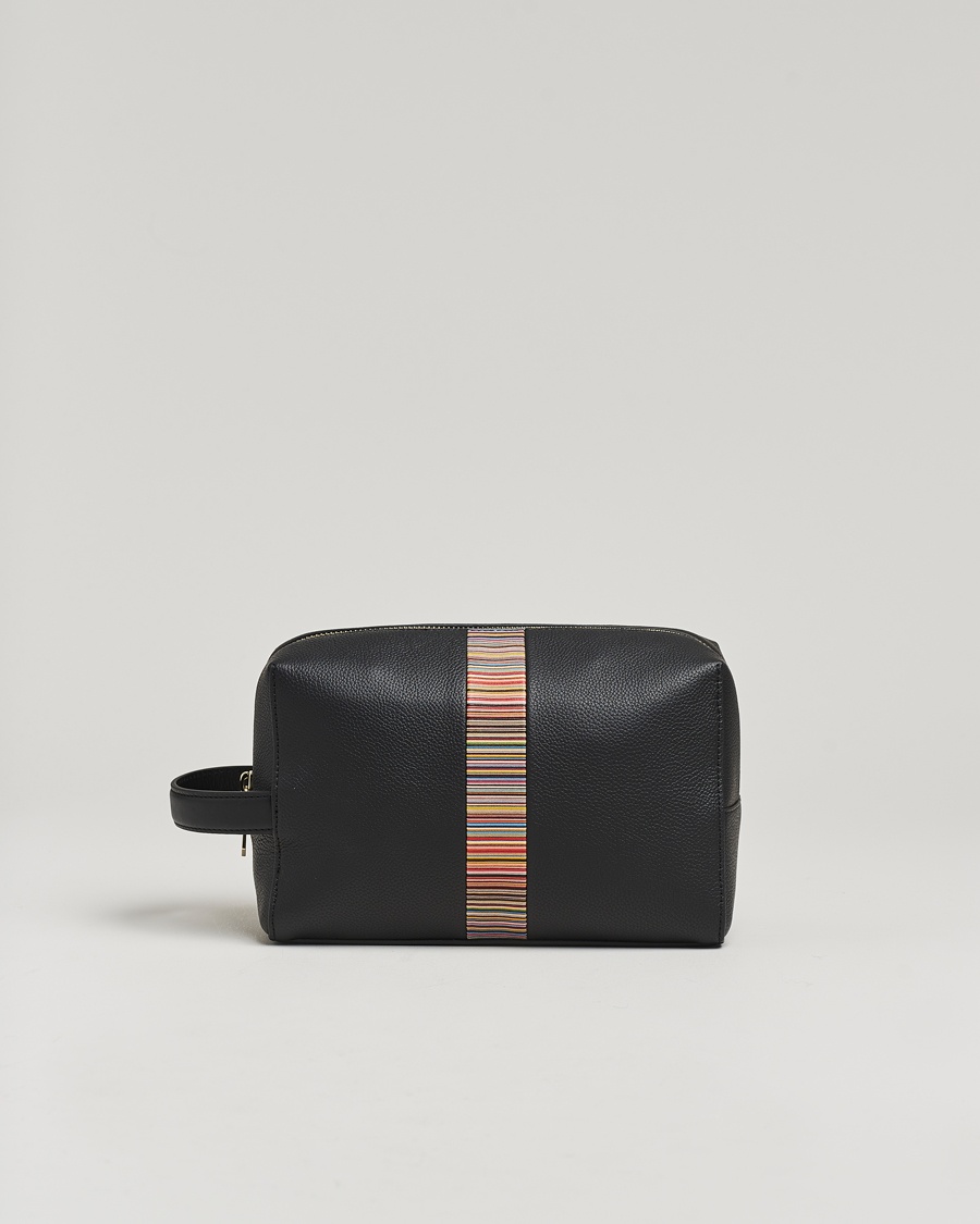 Herr | Necessärer | Paul Smith | Signature Trim Washbag Black
