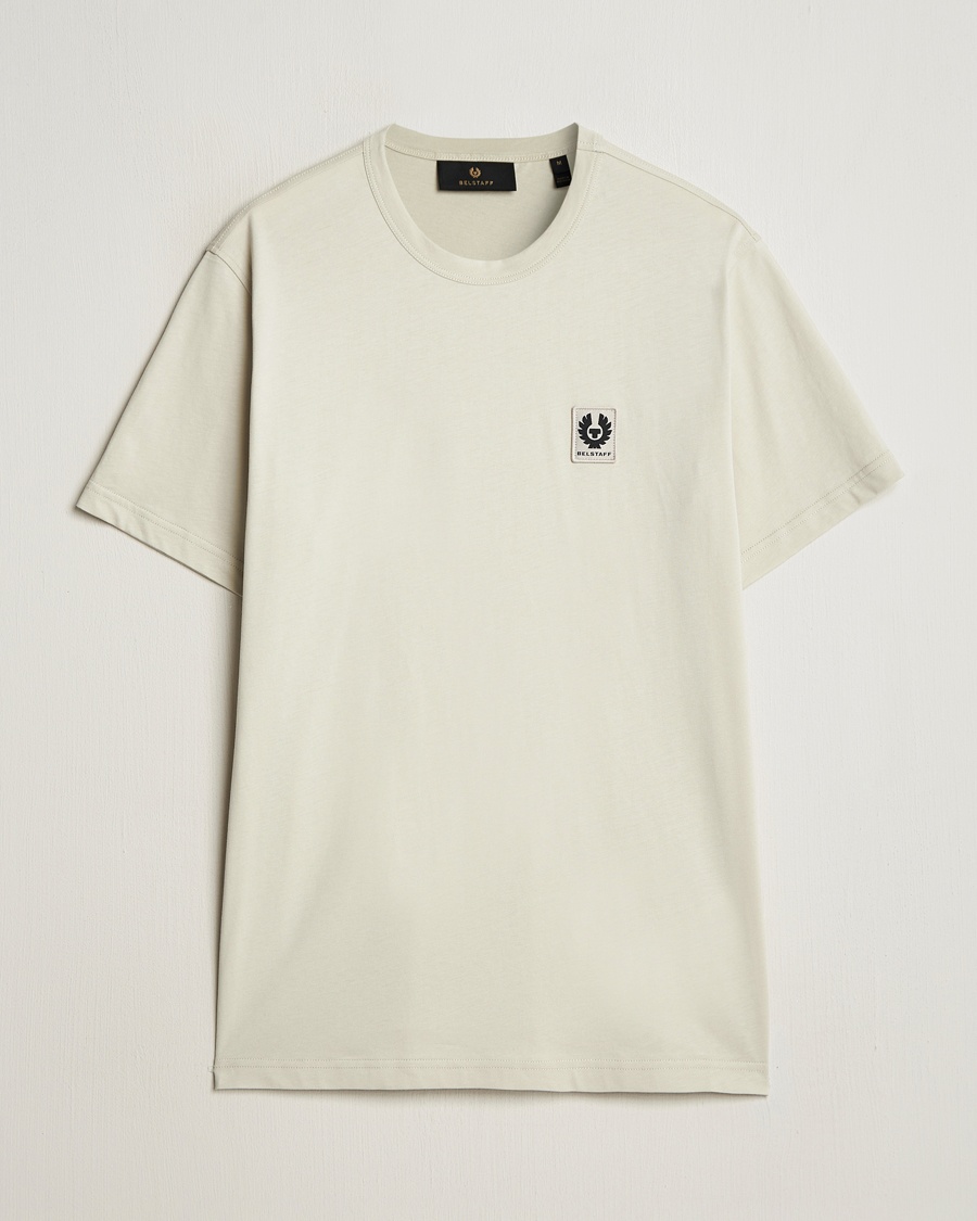 Herr | Belstaff | Belstaff | Cotton Logo T-Shirt Stone Beige