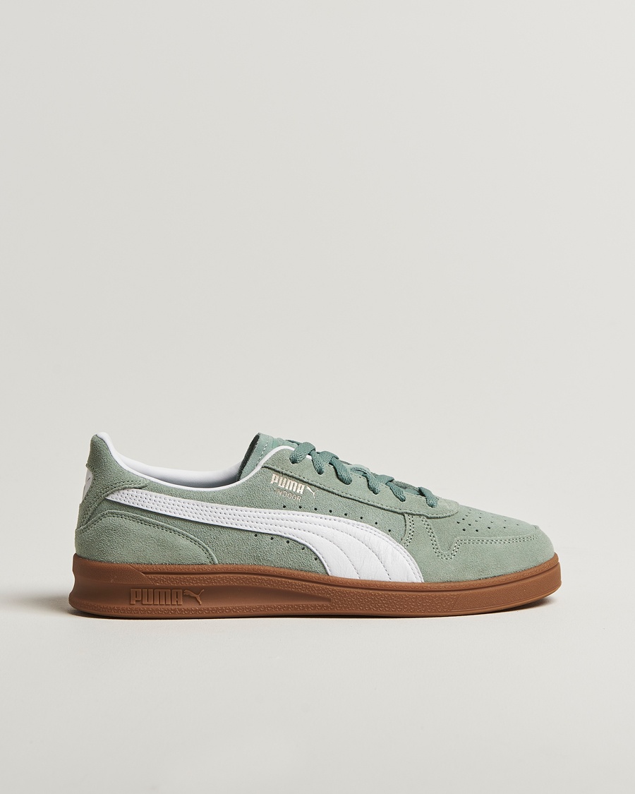 Herr | Skor | Puma | Indoor Soft Sneaker Green Moon