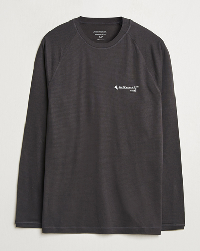Herr | Klättermusen | Klättermusen | Groa Long Sleeve T-Shirt Raven