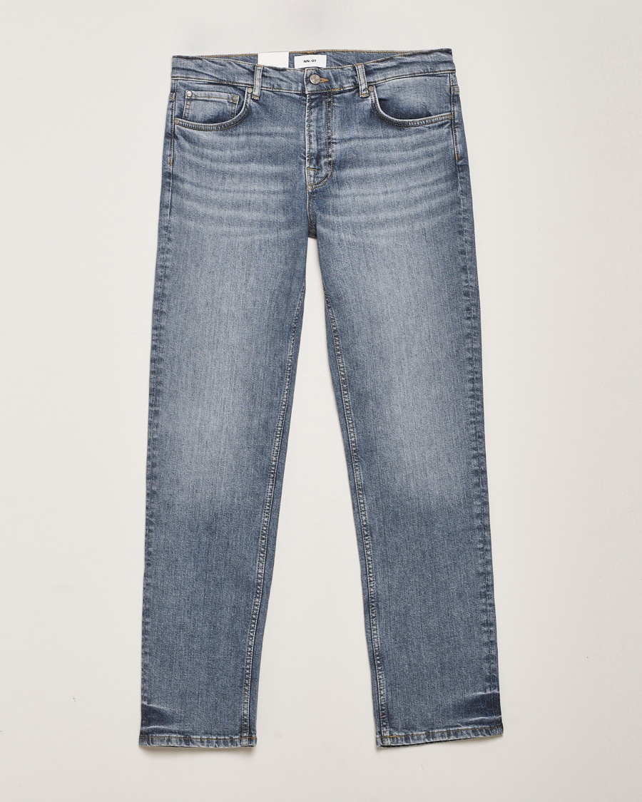 Herr | NN07 | NN07 | Tony Slim Fit Stretch Jeans Ice Blue