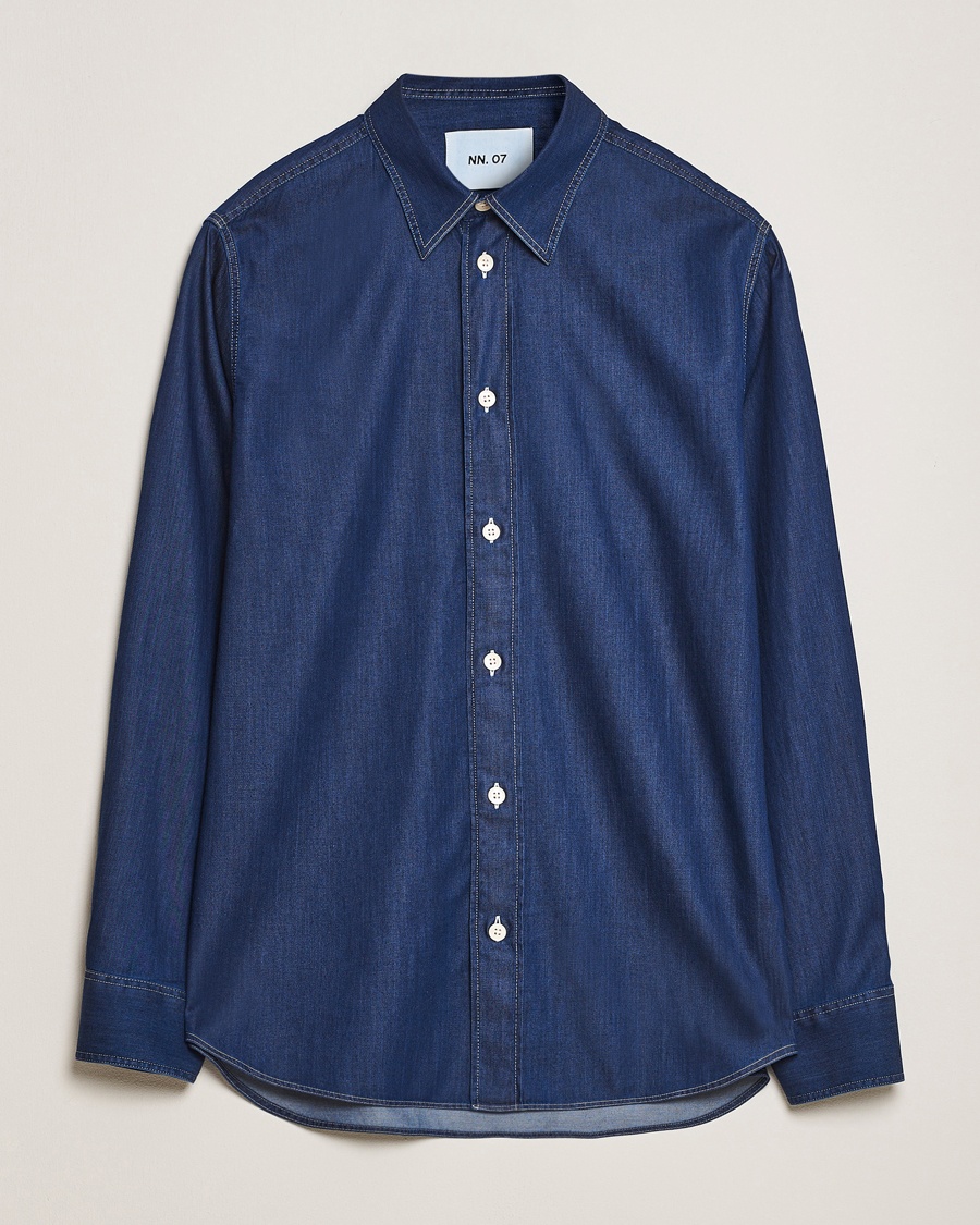 Herr | Business & Beyond - Casual | NN07 | Colby Denim Shirt Medium Indigo