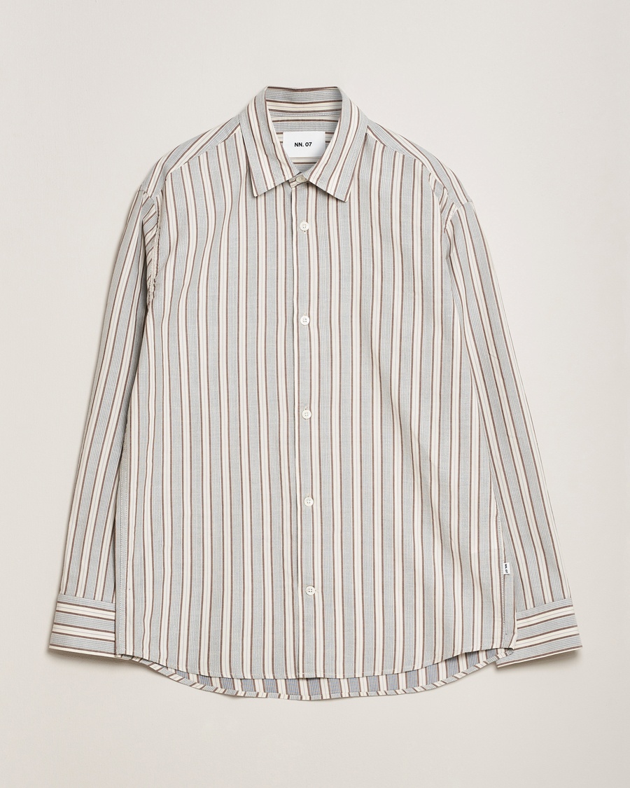 Herr | NN07 | NN07 | Freddy Striped Shirt Multi Stripe