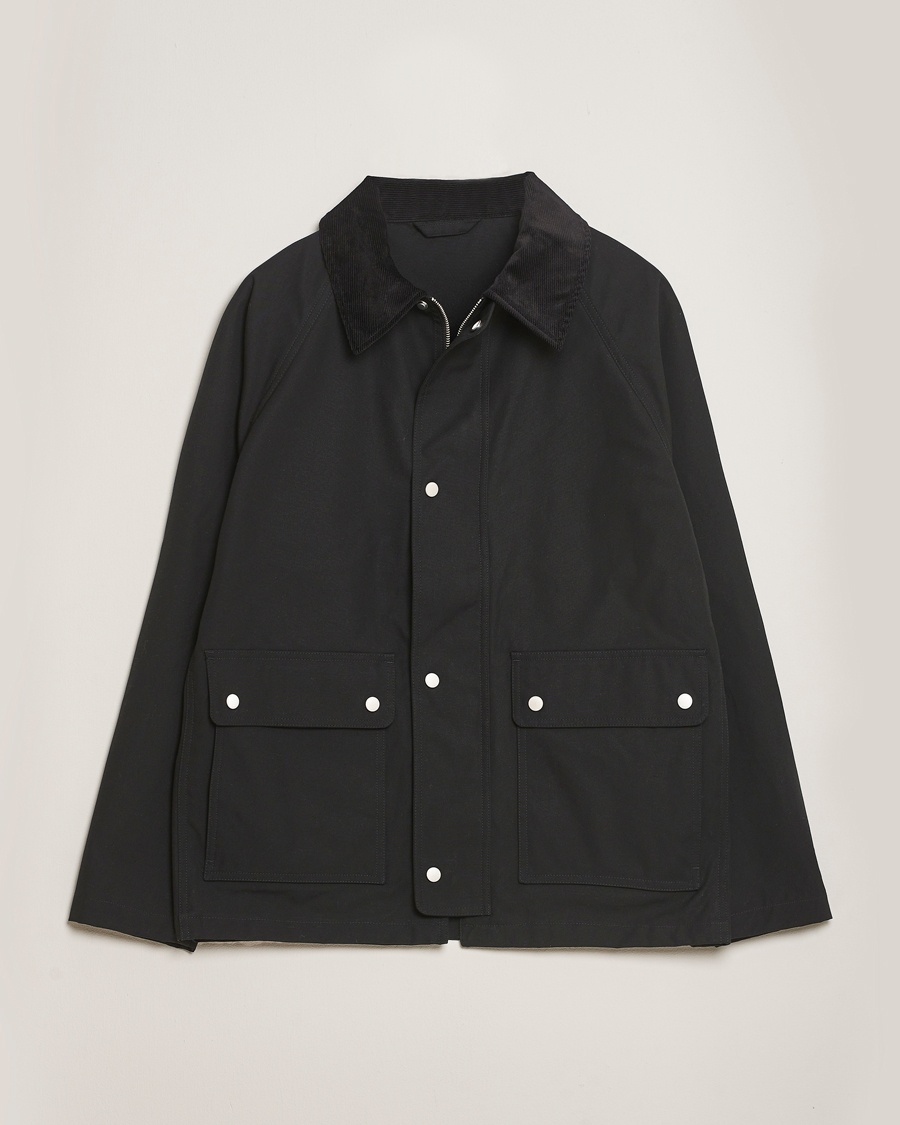 NN07 Glenn Brittish Millrain Jacket Black – Svart