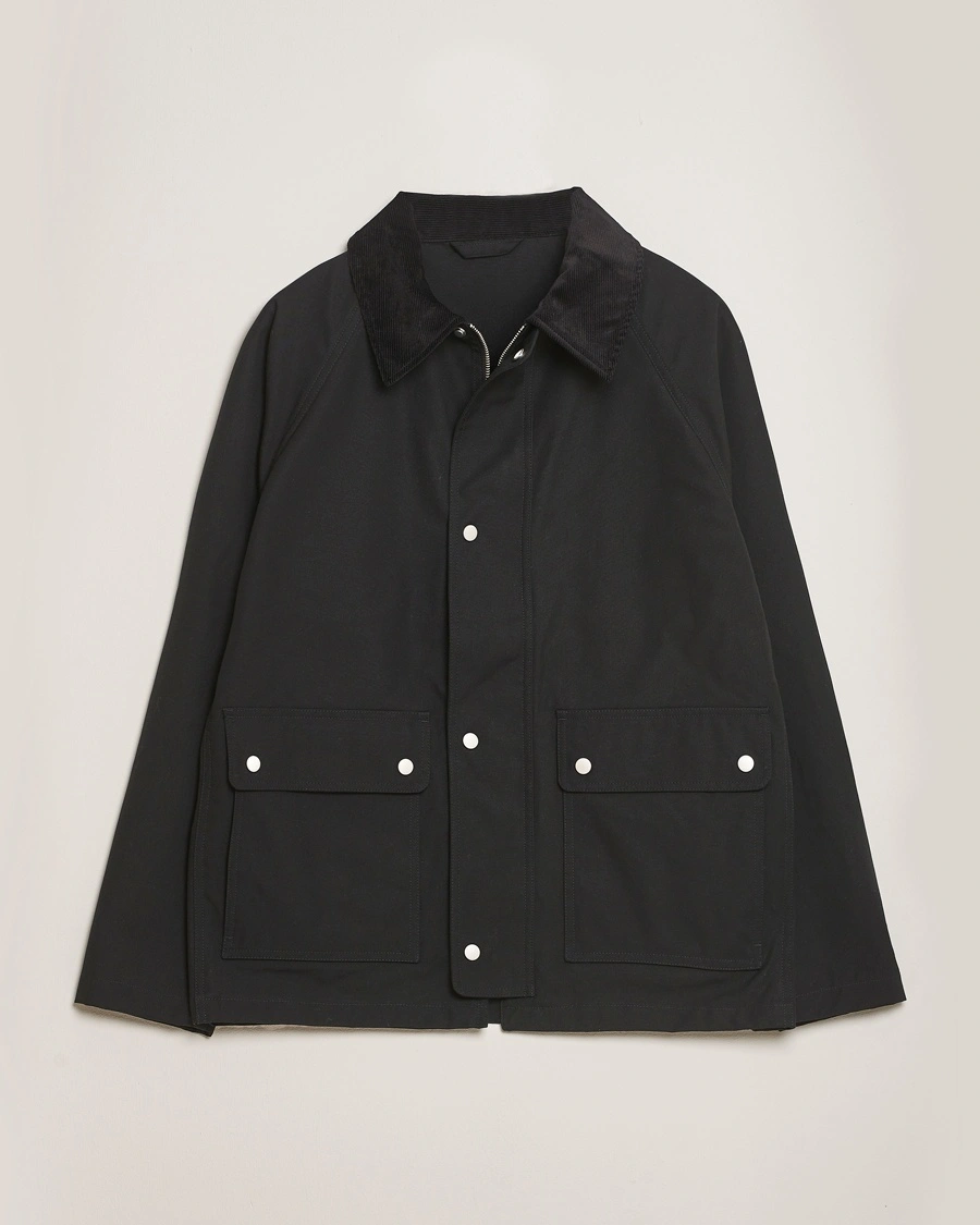 NN07 Glenn Brittish Millrain Jacket Black – Svart